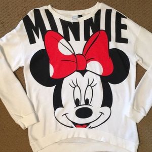 Minnie Mouse oversized sweatshirt